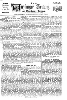 Neue Würzburger Zeitung Dienstag 13. Juli 1875