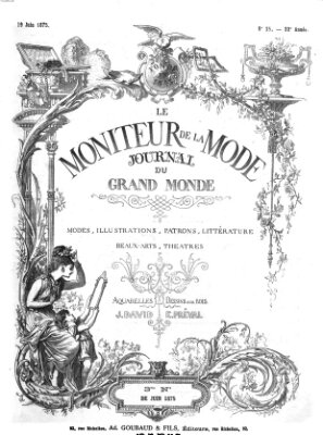 Le Moniteur de la mode Samstag 19. Juni 1875