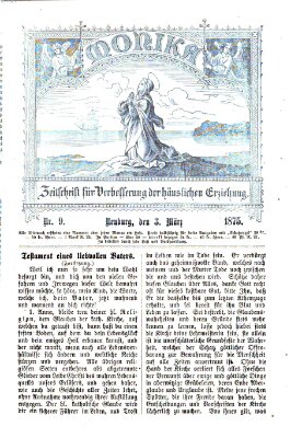 Katholische Schulzeitung (Bayerische Schulzeitung) Mittwoch 3. März 1875