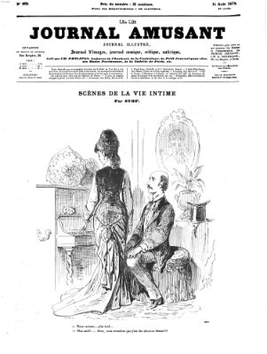 Le Journal amusant Samstag 14. August 1875