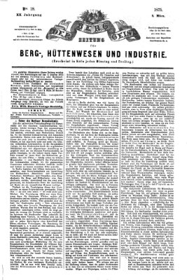 Der Berggeist Dienstag 2. März 1875