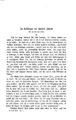 Im neuen Reich Freitag 19. Februar 1875