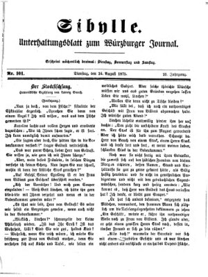 Sibylle (Würzburger Journal) Dienstag 24. August 1875