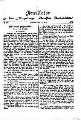 Augsburger neueste Nachrichten Sonntag 14. Mai 1876
