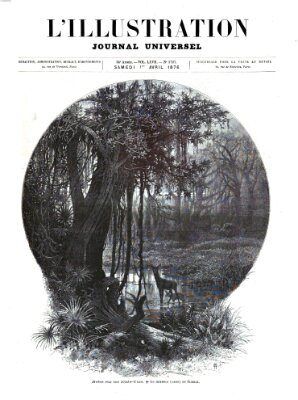 L' illustration Samstag 1. April 1876