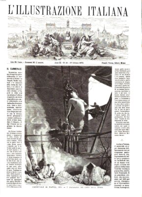 L' Illustrazione italiana Sonntag 27. Februar 1876