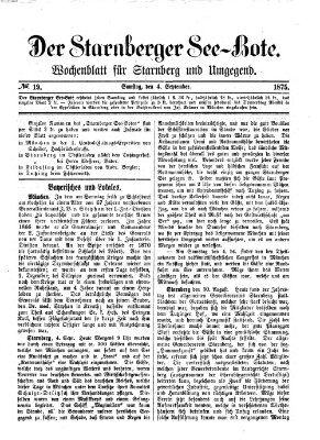 Land- und Seebote Samstag 4. September 1875