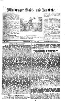 Würzburger Stadt- und Landbote Donnerstag 8. Juni 1876
