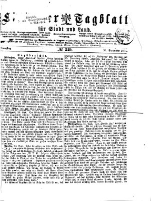 Lindauer Tagblatt für Stadt und Land Samstag 30. September 1876