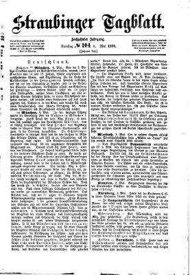 Straubinger Tagblatt Samstag 6. Mai 1876