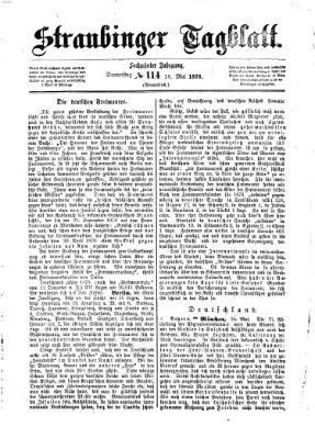 Straubinger Tagblatt Donnerstag 18. Mai 1876