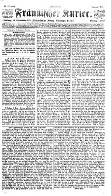 Fränkischer Kurier Dienstag 12. September 1876
