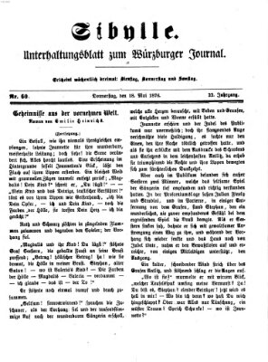 Sibylle (Würzburger Journal) Donnerstag 18. Mai 1876
