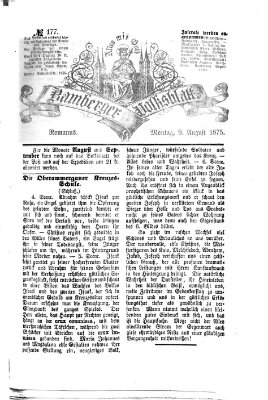 Bamberger Volksblatt Montag 9. August 1875