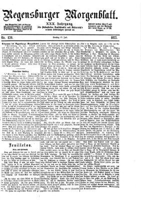 Regensburger Morgenblatt Dienstag 17. Juli 1877