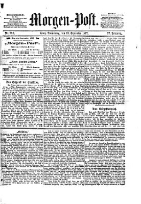 Morgenpost Donnerstag 13. September 1877