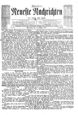Fürther neueste Nachrichten für Stadt und Land (Fürther Abendzeitung) Donnerstag 18. Januar 1877