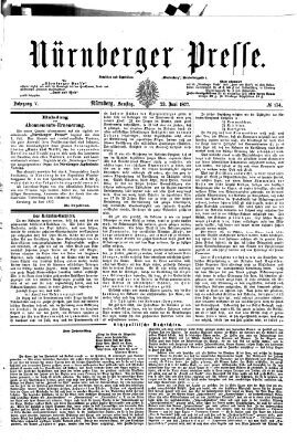 Nürnberger Presse Samstag 23. Juni 1877