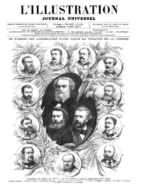 L' illustration Samstag 5. Mai 1877