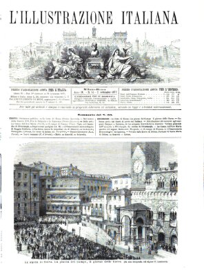 L' Illustrazione italiana Sonntag 2. September 1877