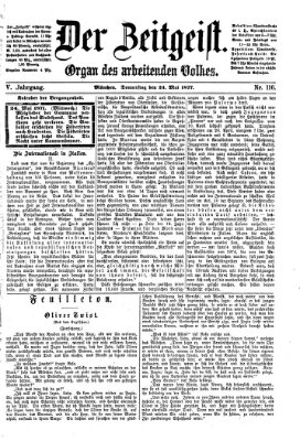 Der Zeitgeist Donnerstag 24. Mai 1877