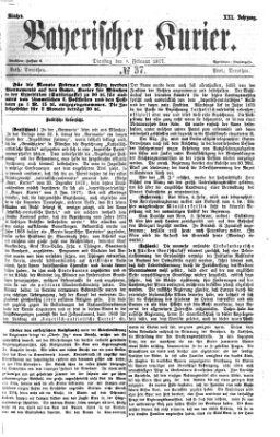 Bayerischer Kurier Dienstag 6. Februar 1877
