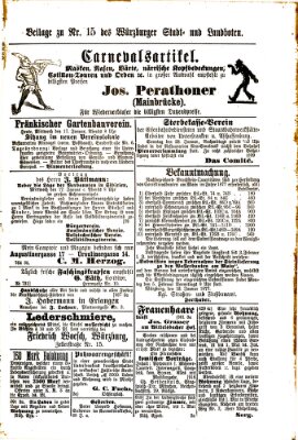 Würzburger Stadt- und Landbote Mittwoch 17. Januar 1877