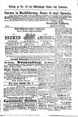 Würzburger Stadt- und Landbote Dienstag 27. Februar 1877