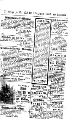 Würzburger Stadt- und Landbote Samstag 17. November 1877