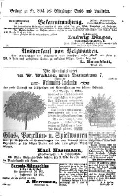 Würzburger Stadt- und Landbote Freitag 21. Dezember 1877