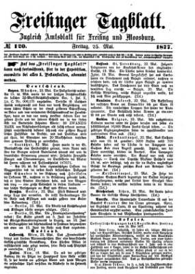 Freisinger Tagblatt (Freisinger Wochenblatt) Freitag 25. Mai 1877