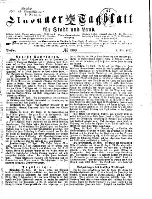 Lindauer Tagblatt für Stadt und Land Dienstag 1. Mai 1877