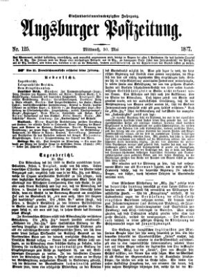 Augsburger Postzeitung Mittwoch 30. Mai 1877