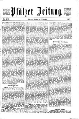 Pfälzer Zeitung Freitag 7. Dezember 1877