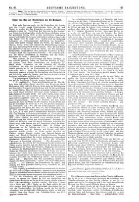 Deutsche Bauzeitung 〈Berlin〉 Mittwoch 27. März 1878