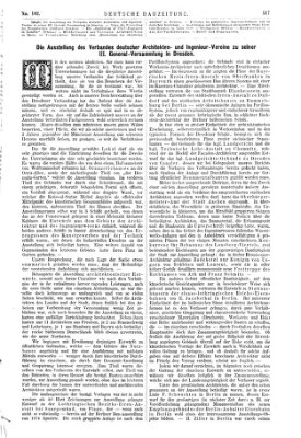 Deutsche Bauzeitung 〈Berlin〉 Samstag 21. Dezember 1878