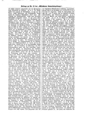 Münchener Gemeinde-Zeitung Donnerstag 27. Juni 1878