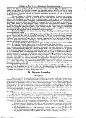 Münchener Gemeinde-Zeitung Donnerstag 3. Oktober 1878