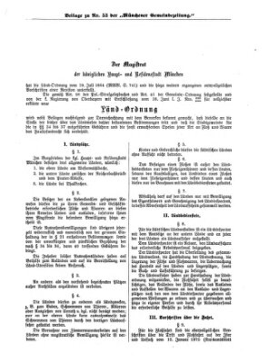 Münchener Gemeinde-Zeitung Donnerstag 4. Juli 1878