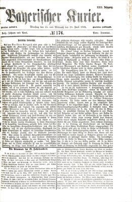 Bayerischer Kurier Dienstag 25. Juni 1878