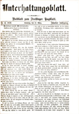 Freisinger Tagblatt (Freisinger Wochenblatt) Sonntag 17. März 1878