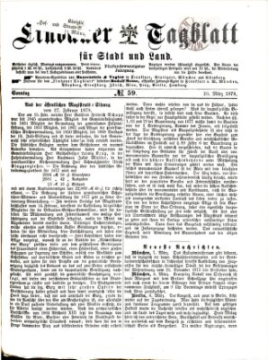 Lindauer Tagblatt für Stadt und Land Sonntag 10. März 1878