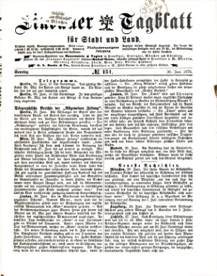 Lindauer Tagblatt für Stadt und Land Sonntag 30. Juni 1878