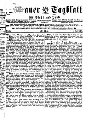 Lindauer Tagblatt für Stadt und Land Freitag 5. Juli 1878