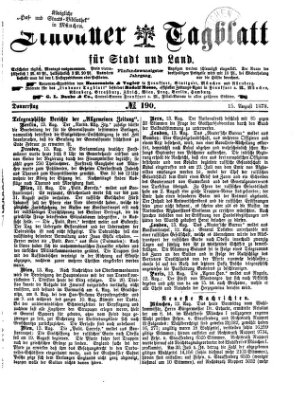 Lindauer Tagblatt für Stadt und Land Donnerstag 15. August 1878
