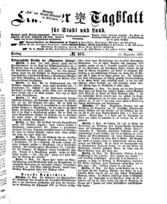 Lindauer Tagblatt für Stadt und Land Freitag 13. September 1878
