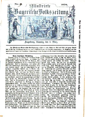 Illustrirte bayerische Volkszeitung Sonntag 3. März 1878