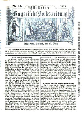 Illustrirte bayerische Volkszeitung Sonntag 10. März 1878