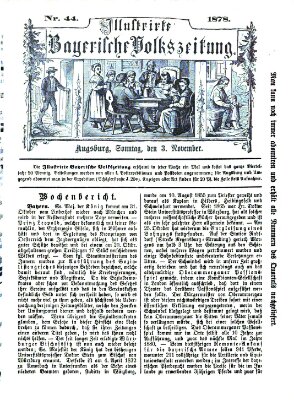 Illustrirte bayerische Volkszeitung Sonntag 3. November 1878