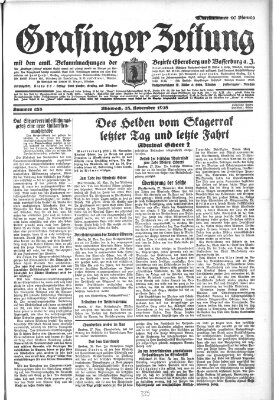 Grafinger Zeitung Mittwoch 28. November 1928